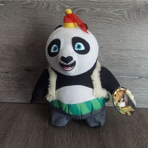 KUNG FU PANDA 3 PO PLUSH STUFFED ANIMAL 11" DREAMWORKS TOY FACTORY